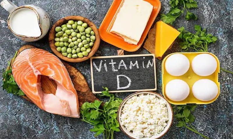 Thực phẩm giàu vitamin D và K2 giúp hỗ trợ hấp thu canxi