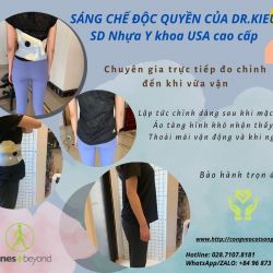 Mang đai vẹo cột sống - Phương pháp chữa cong vẹo cột sống an toàn và hiệu quả