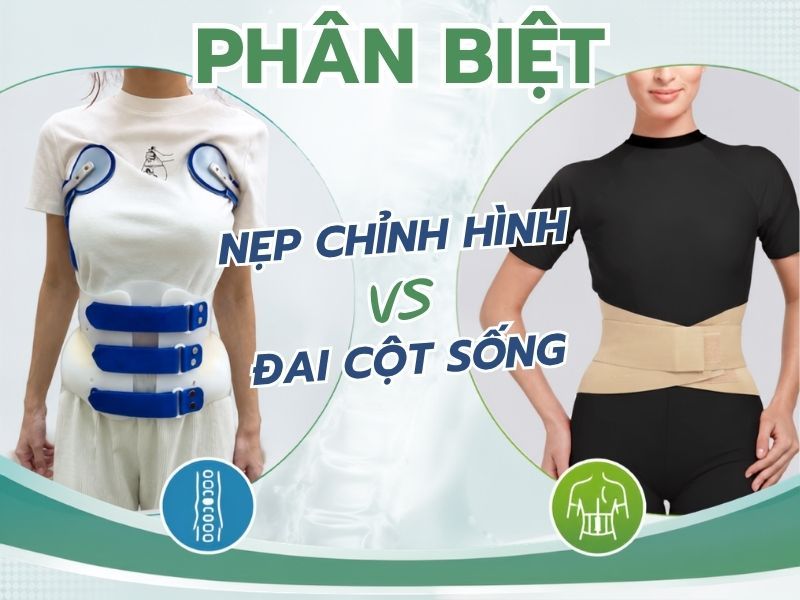 Phân Biệt Nẹp Chỉnh Hình Và Đai Hỗ Trợ Cột Sống