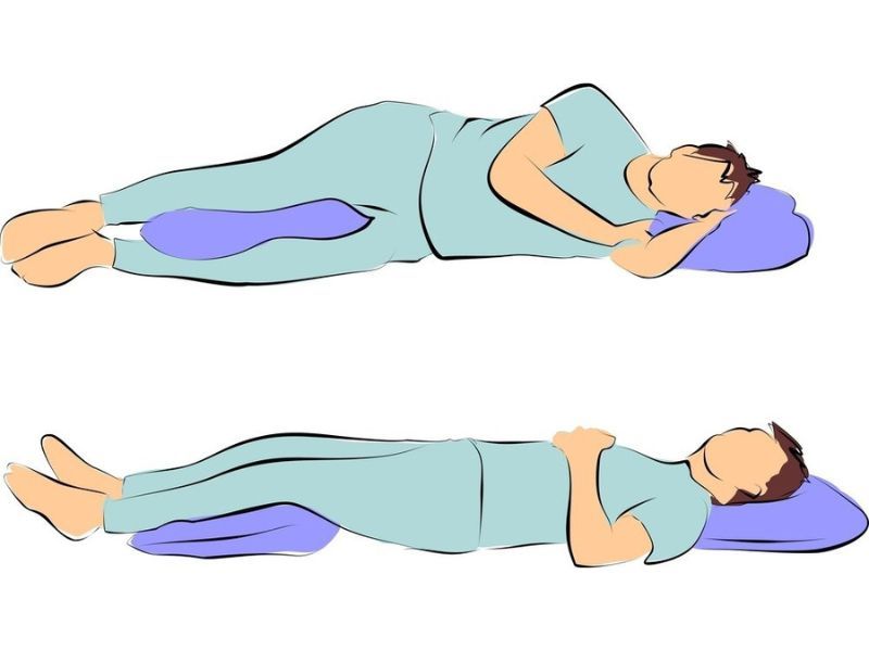 Tư Thế Nằm Cho Người Vẹo Cột Sống Được Khuyến Nghị
